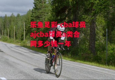 乐鱼足彩-cba球员ajcba球员a类合同多少钱一年